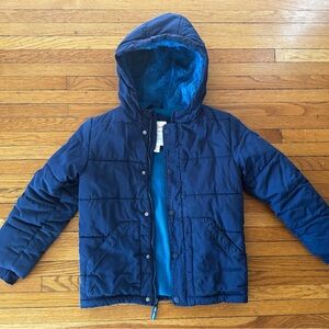 Cat & Jack Navy Blue Puffer Jacket